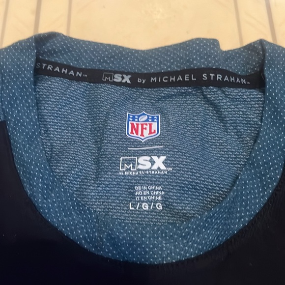🏈 🦅 NWT Philadelphia Eagles MSX by Michael Strahan shirt size Large - Picture 4 of 5